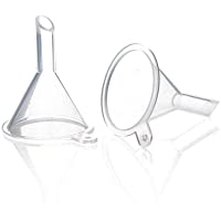 Los mejores  - YUEMING 10 piezas Mini embudo de plástico，claro embudos de plástico Embudo Pequeño para Llenar Botella Perfume Aceite…
